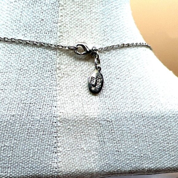 Vintage-Inspired Cookie Lee Cross Necklace With Pink & Clear Rhinestones. B76 - Picture 8 of 14